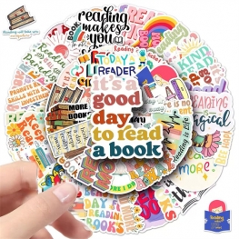 Love Reading Sticker