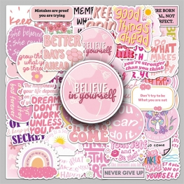Pink Sticker