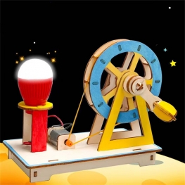 Wooden Hand Crank Generator